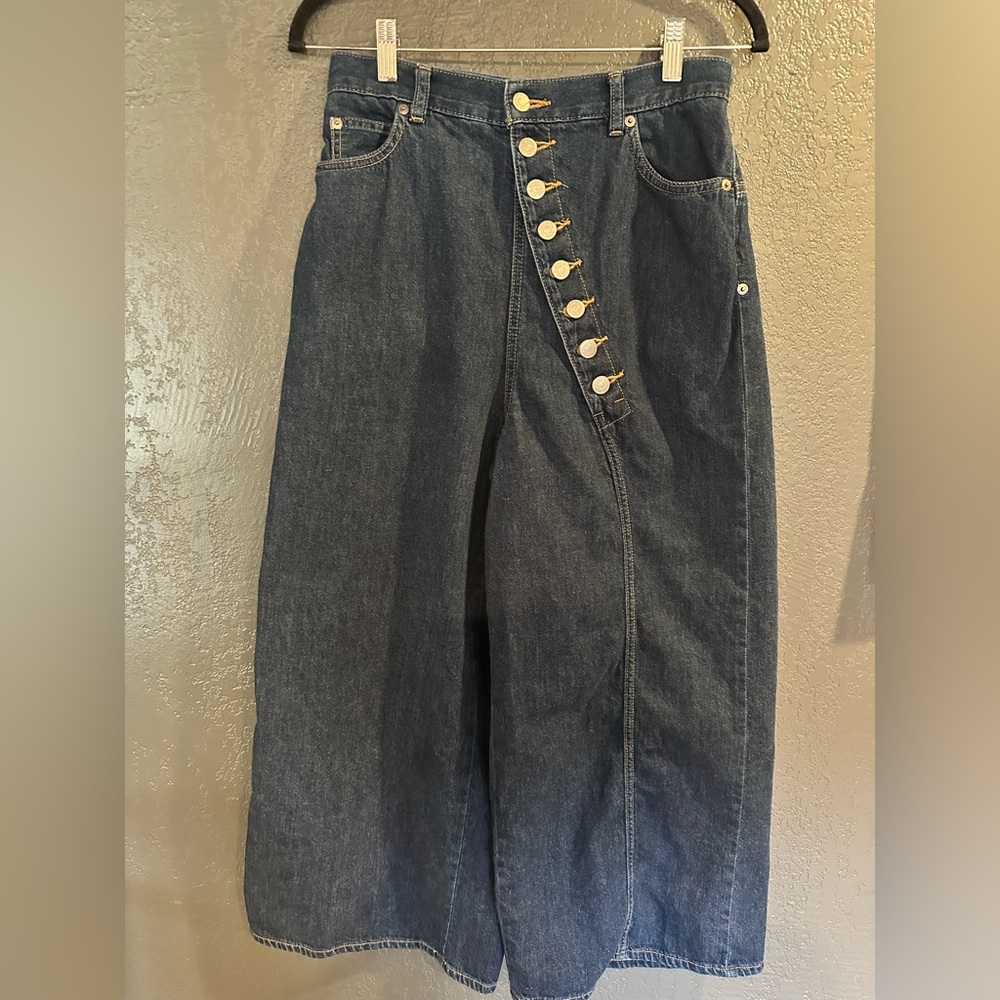 ZUCCA Japan Wide Leg Blue Jeans